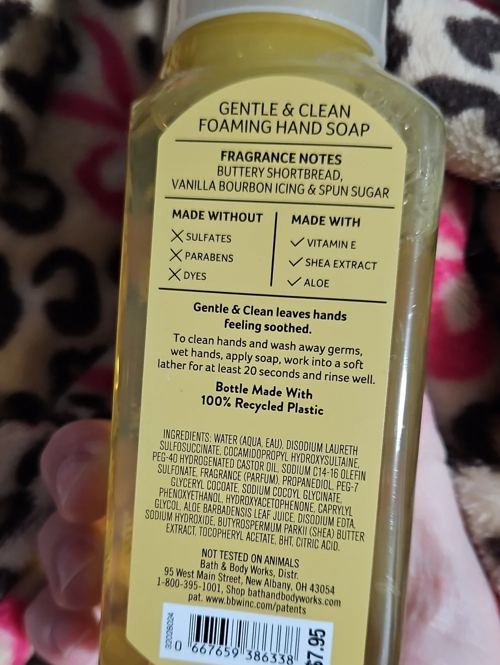 Bath & Body Works new foaming